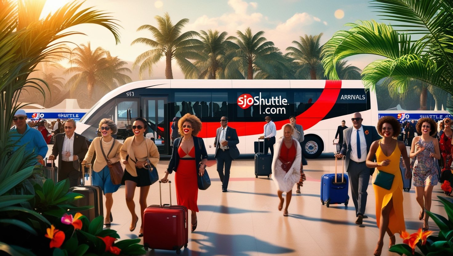 San Jose Costa Rica Airport SJO Shuttle Transportation - SJO Airport ...